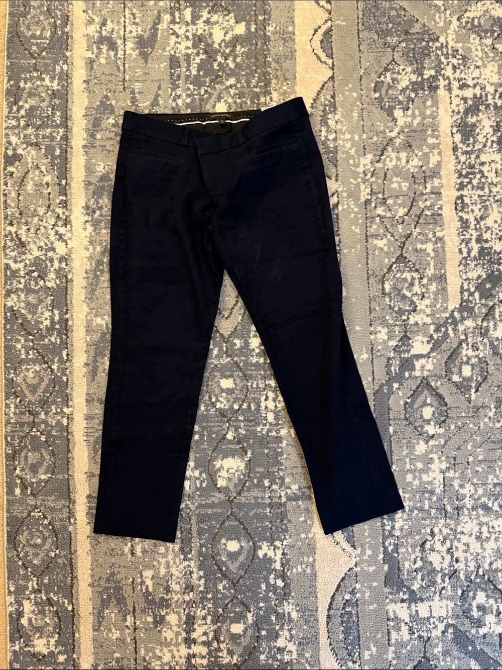 Banana Republic Navy Sloan Pants
